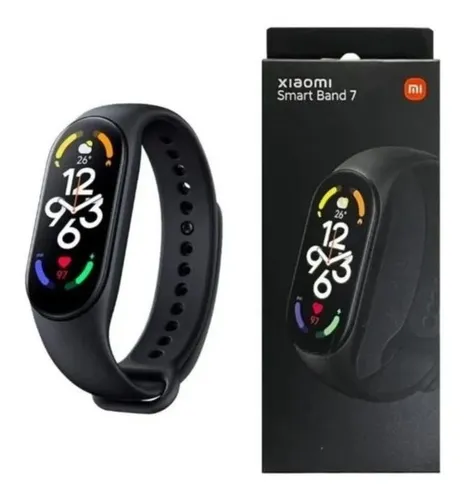 Reloj Smart Band Xiaomi Smart Band 7 Gl Color de la caja Negro Color de la