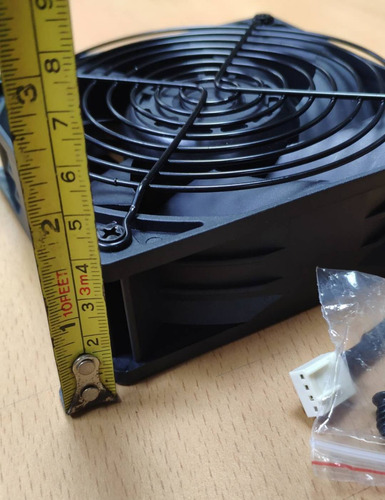 Fan Cooler 12cm Para Minero S7 S9 D3 L3 E9 8000rpm 55db 4pin