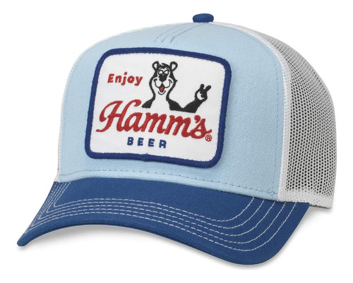 American Needle Hamms Beer Valin Ajustable Snapback Trucker 