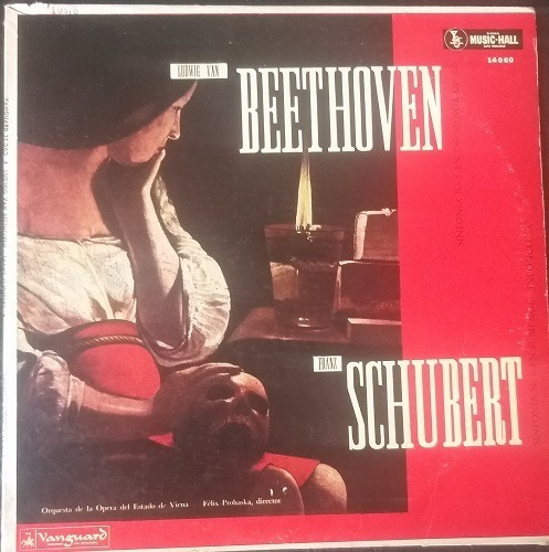 Disco Vinilo Beethoven Shcubert Sinfonia N°8 En Si Menor  