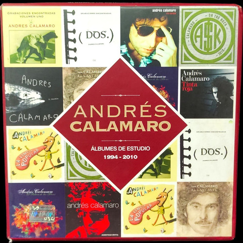 Andrés Calamaro Álbumes De Estudio 1994 - 2010 Box Set Delux