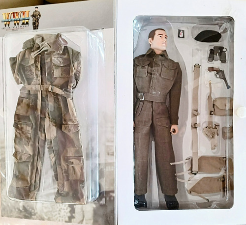 Figura Militare Articulada, Escala 1/6, Tanquista Inglés De
