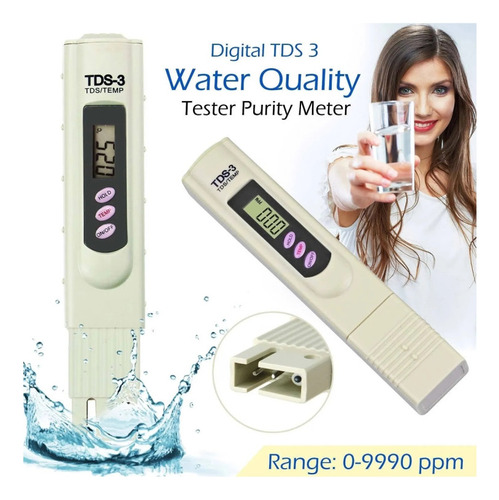Medidor De Tds Y Temperatura Tds-3