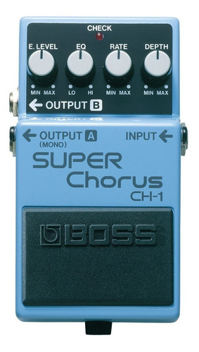 Imagen 3 de 6 de Pedal de efecto Boss Super Chorus CH-1 azul