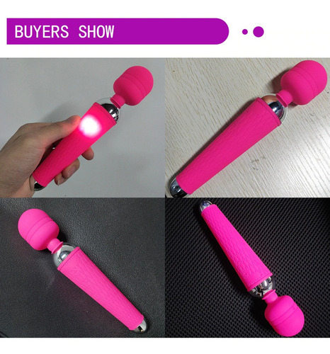 Massageador Varinha Mágica Portatil Recarregável Usb
