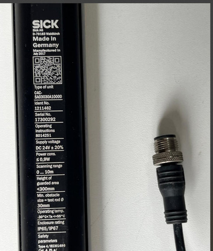 Cortina Luz De Seguranca Sick C4c-sa03030a10000 Detec4core