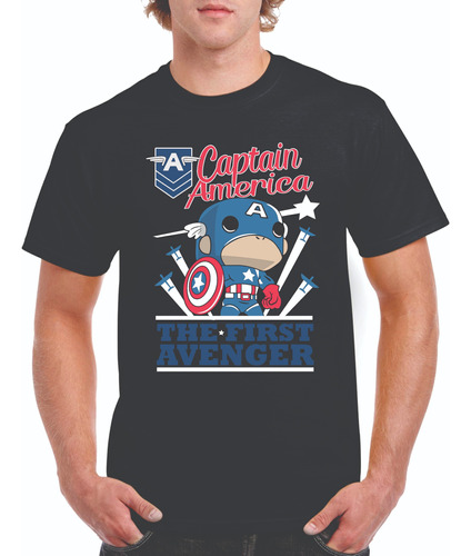 Playera -  Captain Capitan America The First Avenger