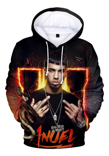 Az Sudaderas Con Capucha Con Estampado 3d De Anuel Aa | Real