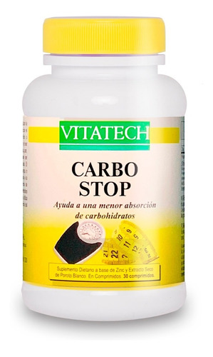 Carbo Stop X 30 Comp Ayuda A Reducir Absorción Carbohidratos