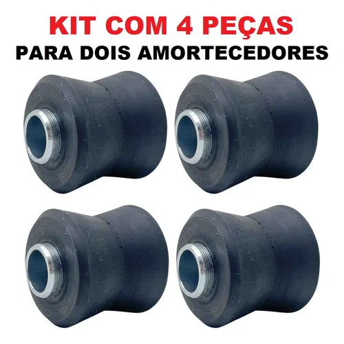 Jogo Bucha Amortecedores Dianteiro S10 4x4 1995 A 2011