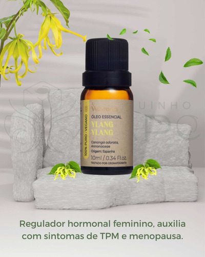 Via - Óleo Essencial Ylang Ylang 10ml - Via Aroma