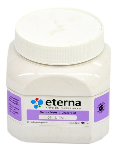 Pintura Chalk Paint Mate Eterna 700ml.