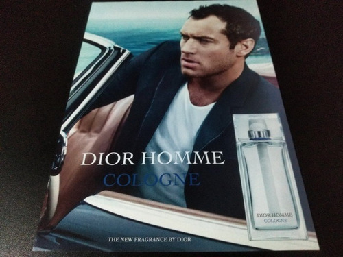 (pf281) Publicidad Dior Homme Cologne * Jude Law