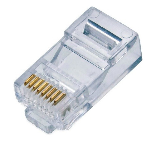 Bote Conector Rj45 100 Piezas Cat5 Qian