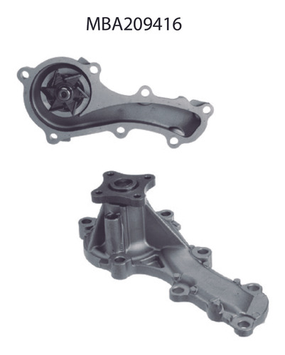 Bomba De Agua Moresa Para Renault Scala Dynamique 1.6 11-13