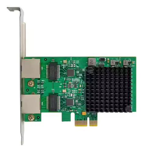 Placa De Rede Pcie X1 Realtek Rtl8125b Dual-port 2.5gbe Nic