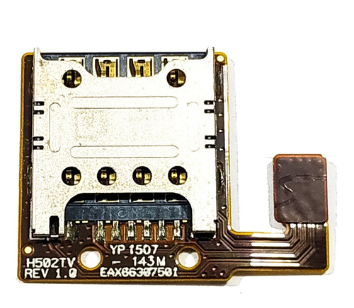 Flex Leitor Chip Sim 2 LG Prime Plus H522f Original!
