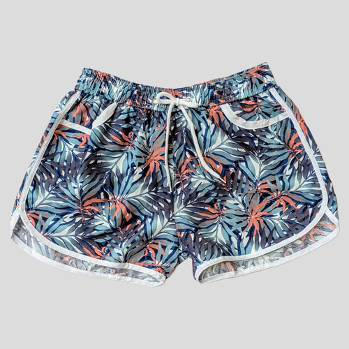 Short Para Mujer De Playa Secado Rápido Con Bolsas