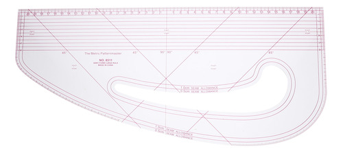 Regla De Costura Para Principiantes, Patrón Curvo Para Sastr