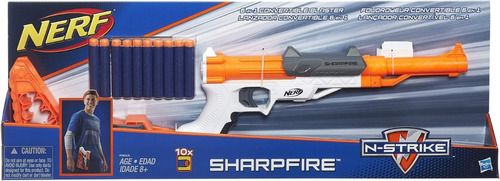 Juguete Pistola Nerf N-strike Sharpfire, Multi Color