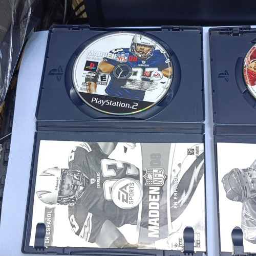 Madden 08 - Nhl 08 Ps2 (Reacondicionado)