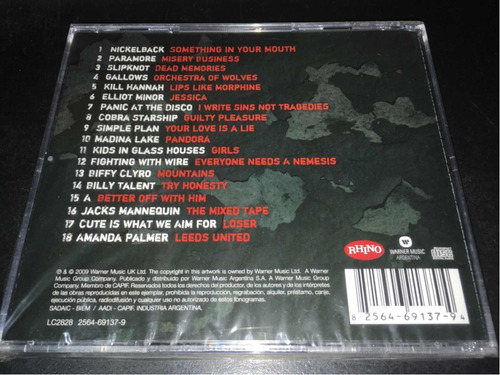 Paramore, Slipknot, Simple Plan It´s A Misery Business Cd