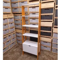 Comprar Estantería Biblioteca Escandinava + 1 Cajón 180x60x30