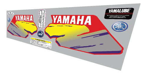 Calcos Yamaha Chappy Lb80 Juego Completo Premium Original