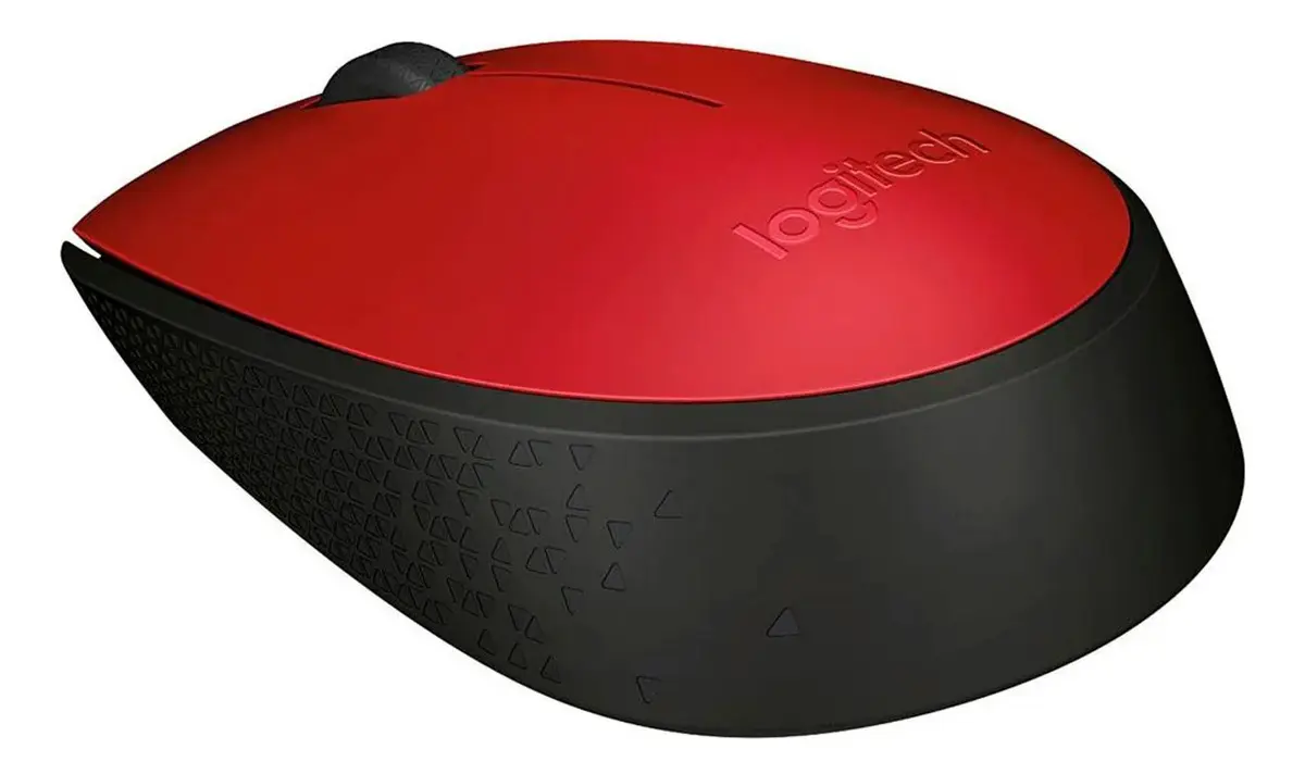 Ratón inalámbrico Logitech M170 color Rojo