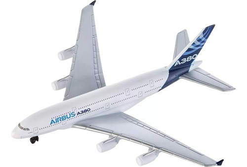Avión Pasajeros Airbus A380 Juguete Luces Led Sonido Motores