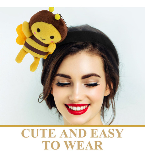 Bonita Diadema De Abeja De Peluche, Diademas Con Tentáculos