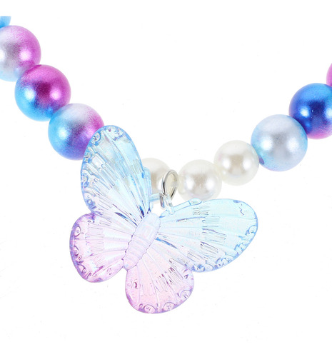 1 Juego De Sirenas Con Collar, Pulsera Y Pendientes Con Form
