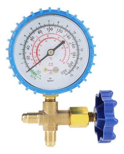Manómetro De Recarga De Refrigerante De Aire Acondicionado
