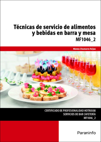 Técnicas Servicio Alimentos Y Bebidas Barra Y Mesa  -  Cham