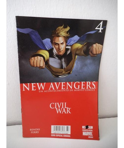 Civil War New Avengers 04 Editorial Televisa