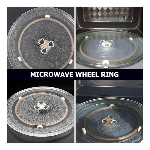 Soporte Giratorio Para Horno Microondas, 4 Unidades, Anillo