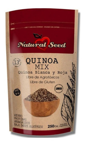 Semillas De Quinoa Mix Natural Seed X250g