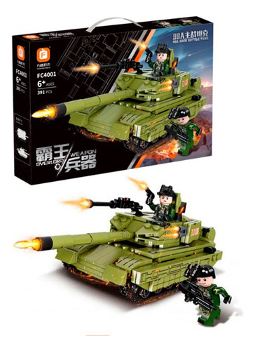 Set De Construcción Forange Block Overlord Weapon Fc4001 391 Piezas En Caja