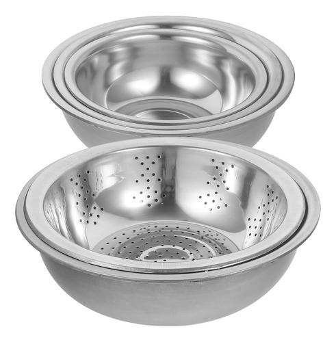 Juego De Cestas Para Lavar Verduras Colander De 5 Piezas