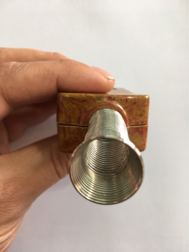 Imagen 5 de 5 de Conector Cerámica Plancha Baquelita
