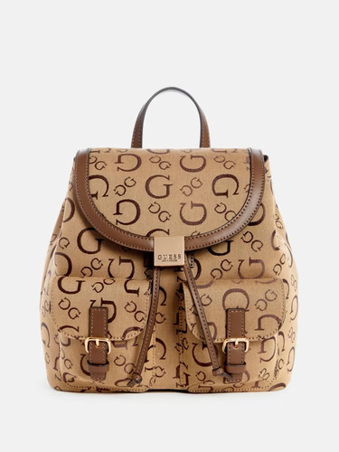 Imagen 1 de 3 de Mochila Guess Original, Gammill Brown Multi