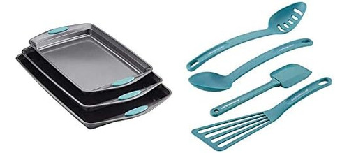 Rachael Ray Juego De Utensilios Y Utensilios Para Hornear, 7