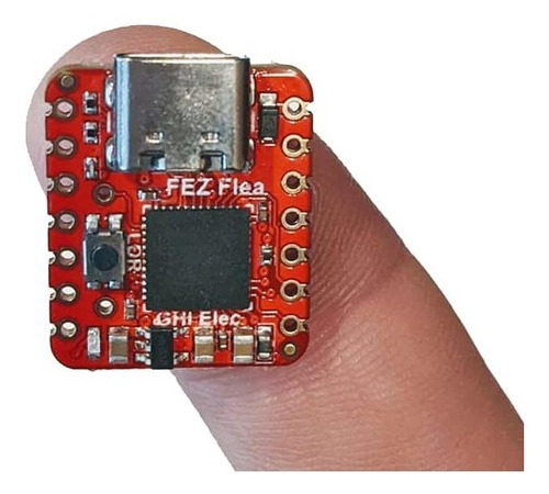 Fez Flea C# Computadora Una Sola Placa Programa Uso Estudio