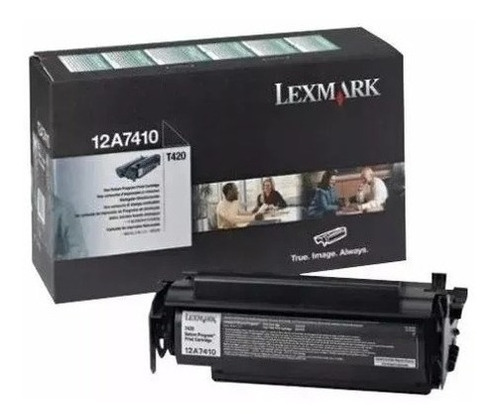 Cartucho Lexmark 12a7410 T420