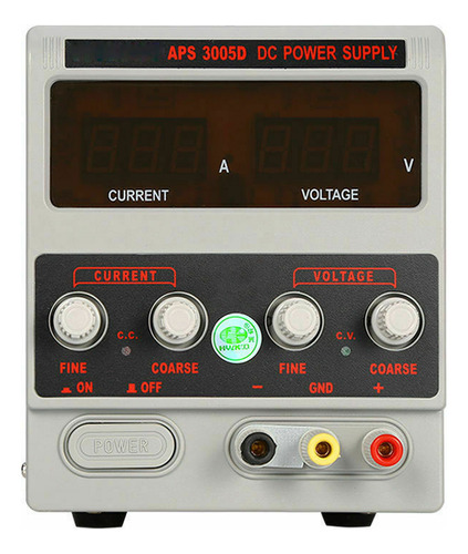 Fuente De Alimentación Ajustable Dc Variable Digital Lab 0-1