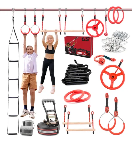 Fofana Carrera De Obstáculos Ninja Warrior Para Niños, Ju.