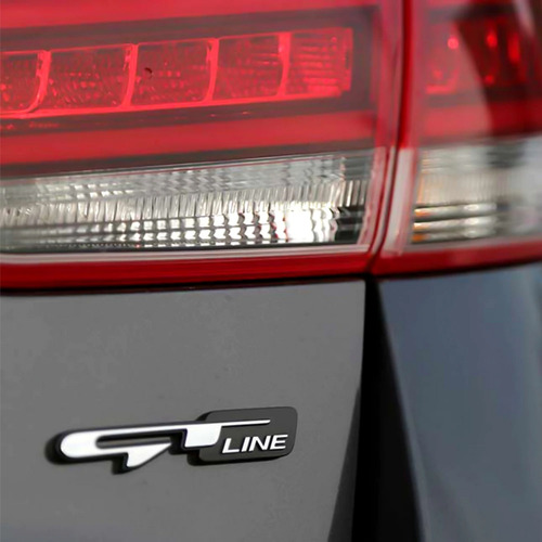 Emblema Gt Line Compatible Con Kia K3 K4 Sportage Seltos