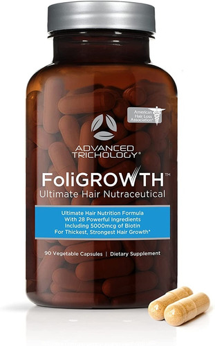 Foligrowth Ultimate Hair Growth Cabello Fuerte Biotina X 90c