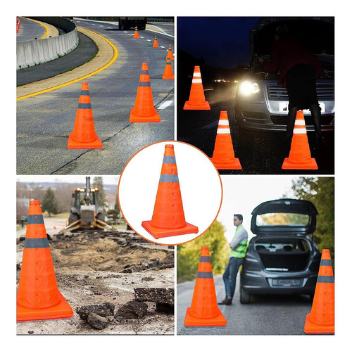 Conos De Tráfico Plegables Conos De Estacionamiento Conos De
