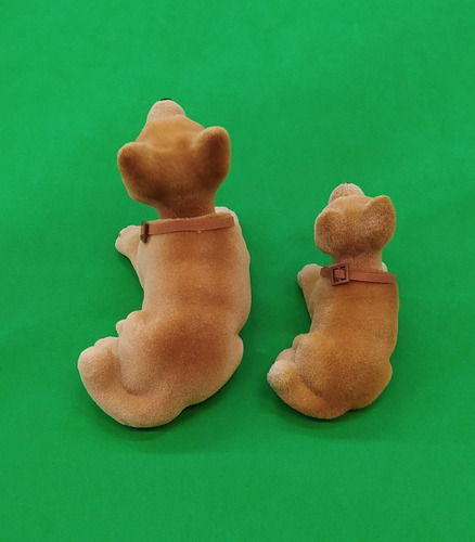 X2 Perros Akita Inu Shiba Mamá Cachorro Mueve Cabeza Adorno